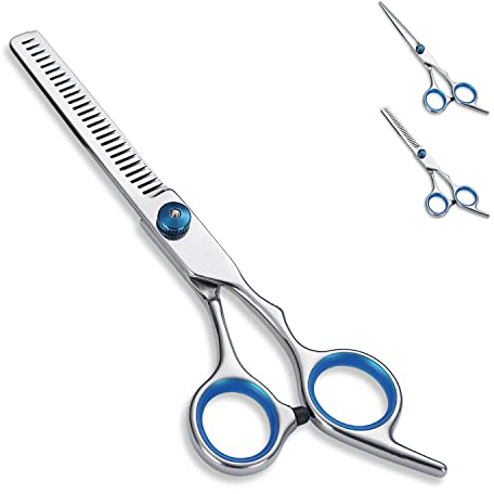 Kyraton Hair Thinning Scissors Cutting Teeth Shears, Thinning Shears for Hair Cutting, Professional Barber Hairdressing Texturizing Scissors, Premium Shears for Hair Cutting for Salon and Home.