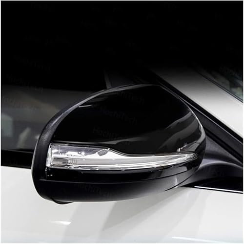 OGRAFF Auto Spiegelkappen für Benz C GLC S E Class W205 X253 W222 W213 W238 Auto-Außenspiegel-Dekoration Abdeckung Rückansicht-Schutzkappen-Verkleidung