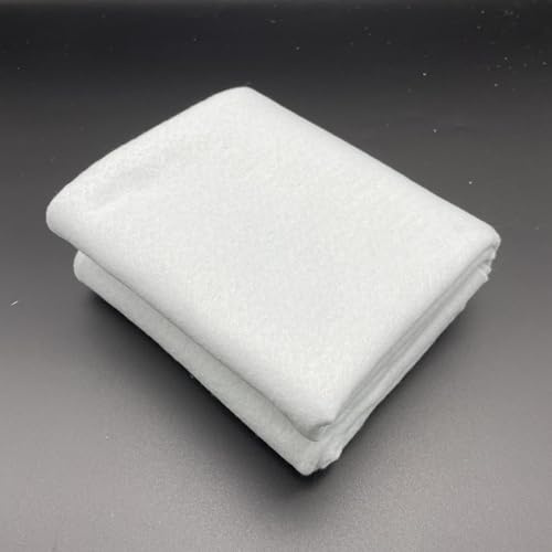 YLM1991 36 Wide Soft Felt Fabric for Craft Quilting,1.2mm Thick Polyester Wadding Bag Stabilizer