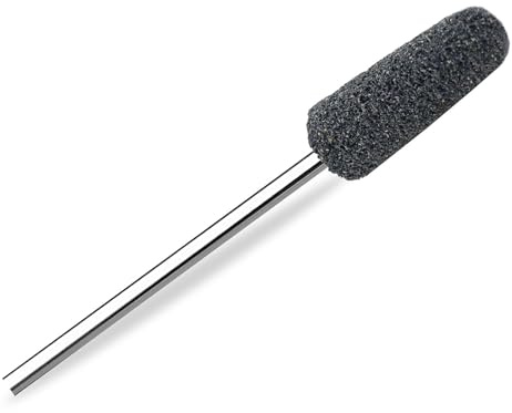 Fußpflege Hornhautschleifer Fräser Bit Zylinder Abgerundet für Nagelfräser | Hornhautentferner Pediküre Schleifer Grob Fräseraufsatz für Fußpflegegeräte