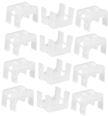 Levemolo 15pcs Curtain Wire Blind Bracket Blind Cord Safety Toggles for Cord Rod