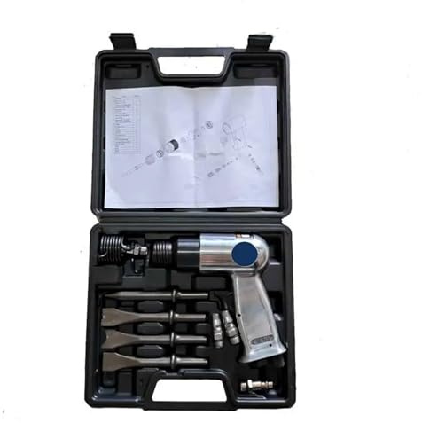 Scalpello ad aria compressa con impugnatura a pistola, martello pneumatico, pala, mini - utensile compatto for la rimozione della ruggine