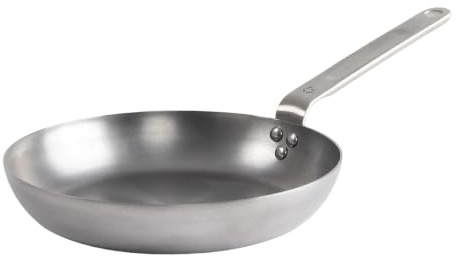 Gastrotools Carbonstahl Bratpfanne 24 cm – natürliche Antihaftfläche | PFAS-frei • Ofenfest bis 650 °C • CoolGrip-Griff • Für Induktion, Gas, Keramik & offenes Feuer • Made in Italy
