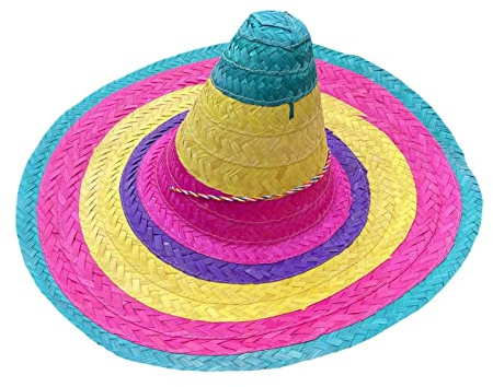Pocoiau Mexikaner Sombrero Hut Fiest Party Stroh Fiest Mexikaner Hüte Sombrero