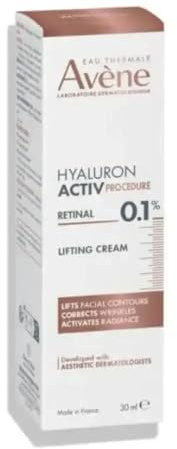 AVÈNE Hyaluron Activ Procedure - Lyftkräm - stramar upp ansiktskonturerna - med 0,1 % retinal, hyaluron och niacinamid - För hud upp till 7 år yngre* - Mogen hud och