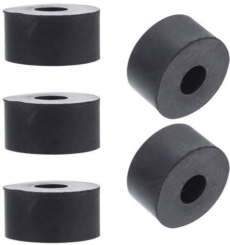 Yardenfun 15 pezzi Rondelle in Gomma Antivibranti Spessore Distanziali Resistenti per Assorbimento Urti e Isolamento Vibrazioni Uso Industriale e Domestico