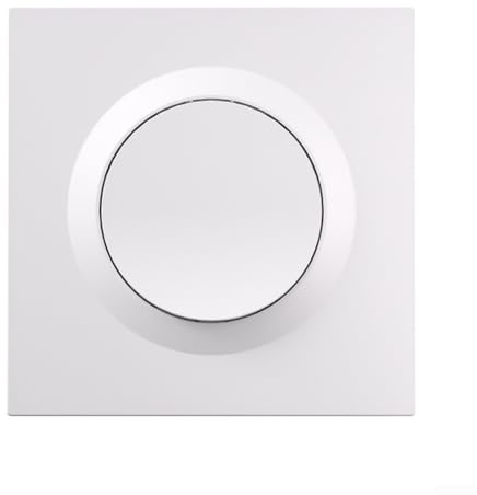 Smart Wandgehäuse für E1GSL ZBMINIL2 M-odul, Kein Nullleiter Erforderlich, PC Material, Clip-On Montage für 86er und EU-Dosen, Weiß