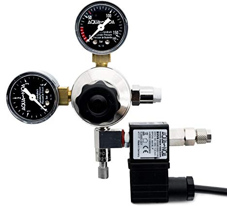 AQUA-NOA CO2 Druckminderer Profi mit int. Magnetventil mit Rückschlagventil