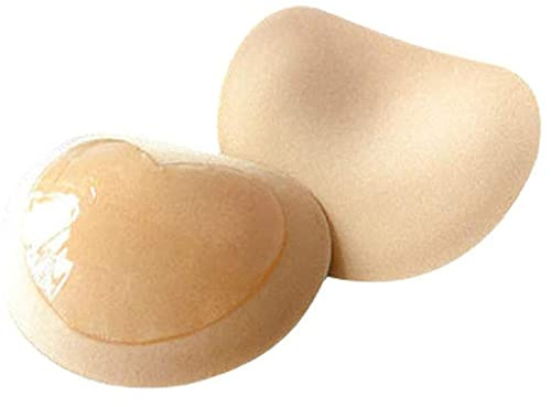 Binnan 2pcs Rembourrage de Soutien-Gorges pour Maillot de Bain Bikini, Bra Insert Pads Push Up Inserts de Soutien Gorge en Silicone