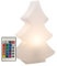 8 seasons Design – RGB Weihnachtsbaum mit RGB Modul inkl. Fernbedienung – Shining Tree Ø 40 cm (Weiß) – Beleuchteter Tannenbaum für Innen & Außen – mit Farbwechsler – 𝓇𝑜𝒷𝓊𝓈𝓉 und langlebig