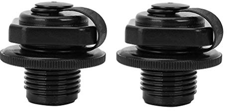AimdonR 2 valvole d'aria a spirale, per kayak gonfiabile, canoa, materasso ad aria, PVC, barca