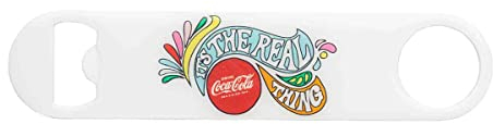 Tablecraft 11125 Coca-Cola Unity Collection Décapsuleur « It's the Real Things » Longueur 17,8 cm Acier (enduit)
