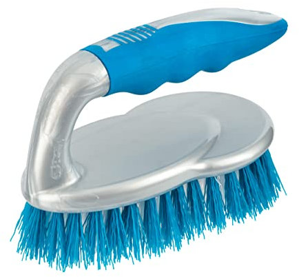 Homeshopa Hand Scrubbing Brush, Heavy Duty Hand Scrub Brush with Stiff Bristles & Non-Slip Grip Handle, Multi Purpose Household Cleaning Brush for Indoor & Outdoor, Bathroom, Kitchen, Carpet, Floor