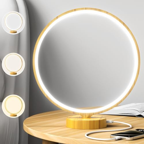 Doraubia 2 in 1 Light Therapy & Desk Lamp - 10000 Lux Sun Lamp with Dual Controls, 4 Timer, Dimmable, 3 Color Temperatures