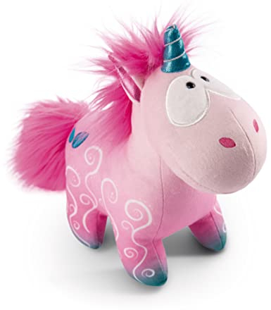 NICI Kuscheltier Einhorn Midnight Floral 22 cm – Stofftier aus weichem Plüsch zum Kuscheln und Spielen, Plüschtier für Kinder & Erwachsene, 49106, tolle Geschenkidee, pink