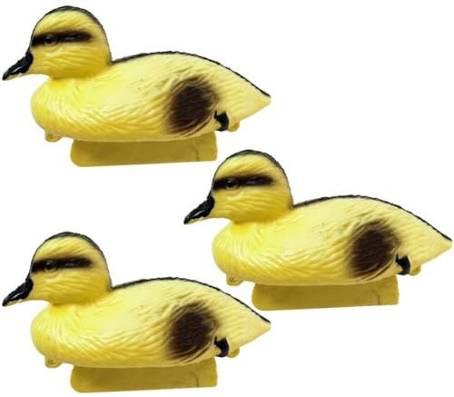 Dianzan Teich-entenküken, 3 Stück, Schwimmende Baby-entenfische, Teichdekoration, Kunststoff-entenküken, Baby-Enten, Wasserspiel-Dekoration Für Garten, Hof, Rasen, Dekoration