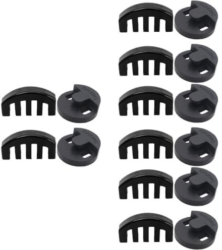 BESTonZON 16 Stk Violine Stumm Violine Bratsche Üben Stumm Üben Sie Stummen Stumm Üben Geigenübungsdämpfer Ersatz Für Cello-dämpfer Musikinstrument Stumm Gummi