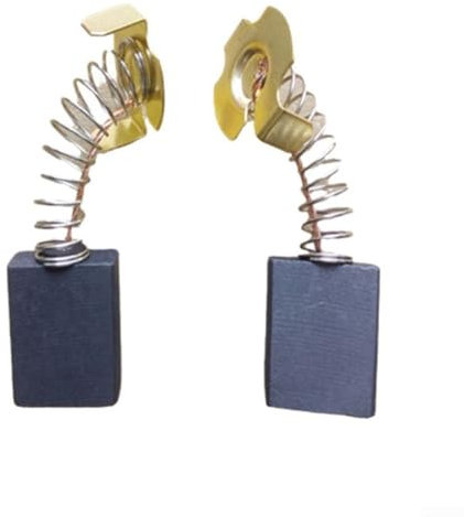 PH65A Lot de 6 balais de charbon de rechange pour moteurs électriques 7 x 17 x 18 mm