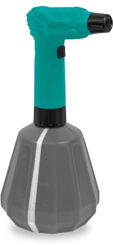 VONROC Elektrische Sprühflasche, 1 l, vielseitig einsetzbar, 4 V, Drucksprüher für Pflanzen, Autopflege und Unkrautbekämpfung mit verstellbarer Düse und USB-C-Nachfüllung