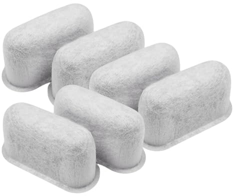 6-Pack Coffee Water Filter Replacement Activated Charcoal Effectively Absorbs Impurities Removes Odors Easy Installation Compatible with Most Coffee Machines Cafe Makers