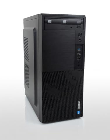 PC Desktop Fisso Intel Core i7, 16GB RAM, SSD 500GB, Masterizzatore DVD, WiFi, Windows 11, Office 2021 Pro, Garanzia 2 Anni