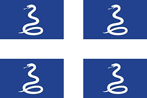 magFlags Drapeau Large Aux serpents de la Martinique | drapeau paysage | 1.35m² | 90x150cm