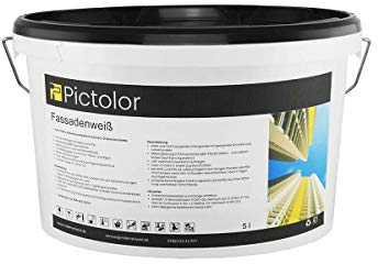 Malerversand Pictolor Fassadenweiß 5 Liter