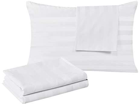 100% Egyptian Cotton King Size Pillow Protectors with Zipper Set of 2