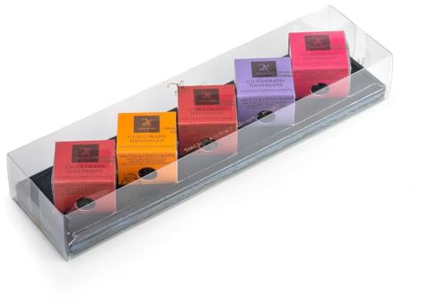 T'a Milano Frutas y Chocolate - Fresa, Frambuesa, Granada y Arándano y Naranja recubiertas de chocolate - 300g
