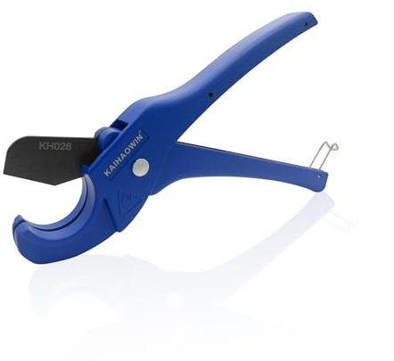 KAIHAOWIN PVC Pipe Cutter-1-1/2 PEX PPR Plastic Rubber Hoses Tubing Cutting Tool