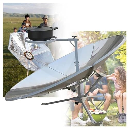 YYRHD-CZ Cuiseur À Chauffage Solaire, Four Solaire, Outil De Chauffage des Aliments De Camping, Cuiseur Solaire Concentré, Détachable Et Facile À Transporter, Adapté Aux Voyages en Plein Air