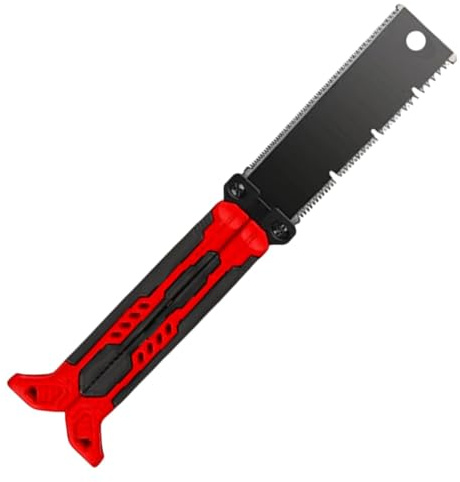 Scie pliante portable, scie pliante à double tranchant,Scie à bord double multifonction pliable | Scie à main sûre, scie à bois portable avec poignée pour le bois dur et le bois