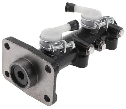 INFINAUTO Bremsflüssigkeitsbehälter Nr. MB295340 für Mitsubishi Fuso FE439 1992-1995 Hydraulik-Bremsflüssigkeitsbehälter Schwarz aus Aluminiumlegierung /