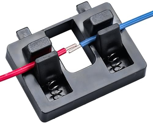 Trådhållare för lödning – kabelklämma, lödverktyg | Precision Electric Wire lödfixtur, halkfri svetsplattform, justerbar kabelhållare, handfri assistent för att göra – självprojektet