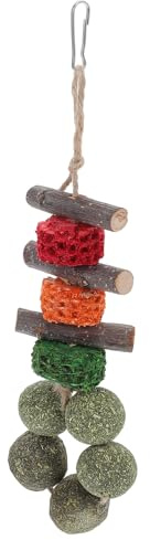 SOIMISS Collation de Dentition Pourpin Friandises à Mâcher Bois pour Animaux de Compagnie Jouets à Mâcher pour Santé Dentaire