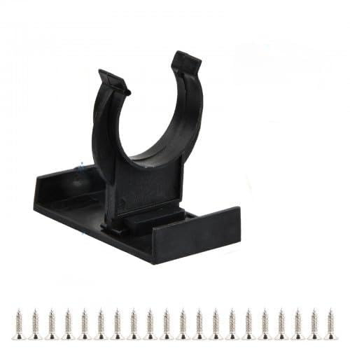 10 Befestigung für Küchensockel Clips mit 40 Schrauben, Sockelleisten Befestigungsclips für Küchensockel, 27mm Kompatibel