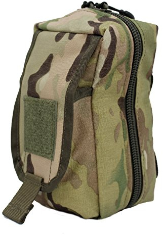 Zentauron Trauma IFAK Pouch MOLLE I militärische Erste Hilfe Tasche I Rescue Pouch für Tourniquet und Verbandsmaterial