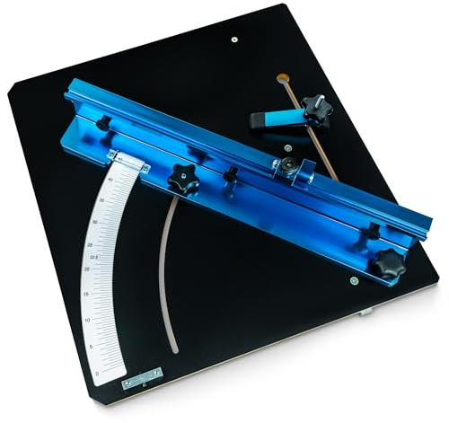 POWERTEC 71403 Table Saw Crosscut Sled, Woodworking Jig and Hardware Kit for Precise Cuts