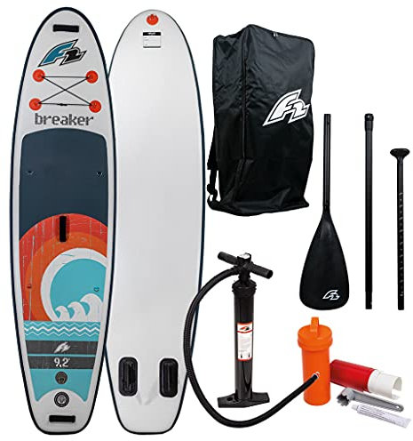 F2 Stand Up Paddle 2,5m lang, Breaker red 8,2