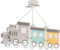 Dalber Lampe kinderzimmer, kinderlampe Pendelleuchte Hängelampe, Deckenleuchte Kinder, Deckenlampe kinderzimmer The Night Train Zug, Deckenlampe Kinderzimmer, 63530, E27