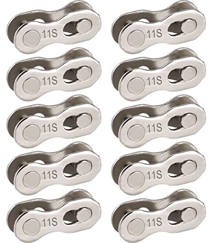 Casiler 10 Pairs Bicycle Chain Universal Connector 6/7/8/9/10/11 Speed Mountain Road Bike Chain Quick Link Cycling Part
