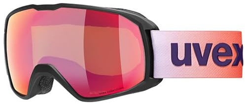 Uvex Xcitd CV Skibrille, Black matt
