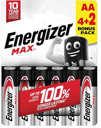 Energizer P.Alka.Aa/Lr6 4+2