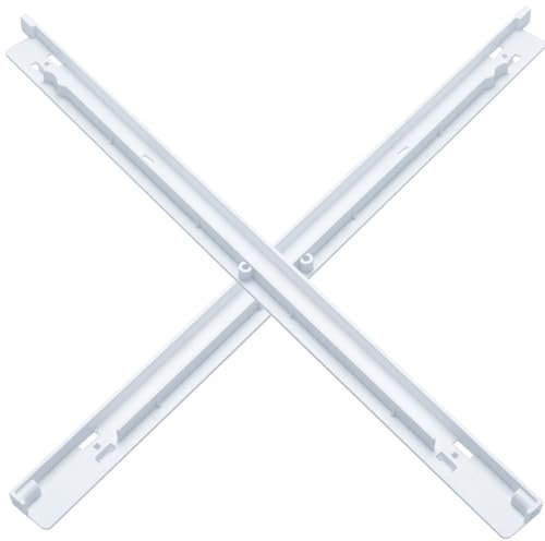 240530601 (gauche) et 240530701 (droite), support de tiroir de réfrigérateur compatible avec les pièces de réfrigérateurs Ken-More Frigi-daire, remplace 917557 AP2116589 PS430916 24046040 MIFLUS