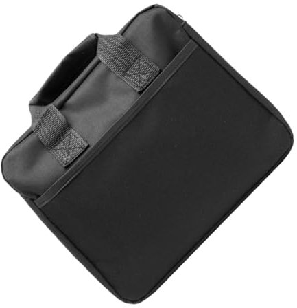 Mikinona Guitar Effector Storage Bag Oxford Cloth Water-resistant Battery Storage Case