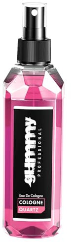 Gummy Quartz Eau de Cologne Spray 400 ml - Eau parfumée rafraîchissante après-rasage - Unisexe avec parfum minéral frais - Barber Cologne pour hommes et femmes