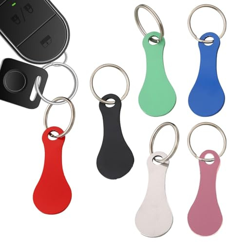 6 Pièces Jeton Caddie, Jeton Pour Caddie De Courses, Jetons De Chariot De Supermarché, Caddie Jeton Caddie, Porte Clé Jeton Caddie, Porte-clés En Métal Pour Chariot De Courses Pour La Famille