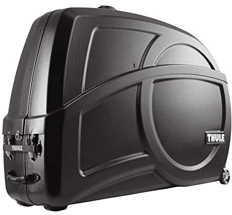 Thule RoundTrip Transition – Hard Shell Bike Travel Case with Built-in Repair Stand