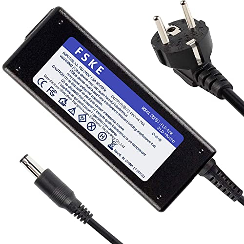 FSKE 90W 19V 4.74A Laptop Netzteil Ladegerät für Samsung R720 R710 NP350V5C R580 RV510 RV720 R510 R410 NP550P5C NP355V5C R520 RV520 Notebook AC Adapter,EUR Power Supply, Steckergröße:5.5 * 3.0mm