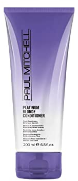 Paul Mitchell Platinum Blonde Conditioner - Pflegespülung für strahlend blondes, graues oder weißes Haar, Pflegespülung gegen Gelbstich, 200 ml, Geruchlos